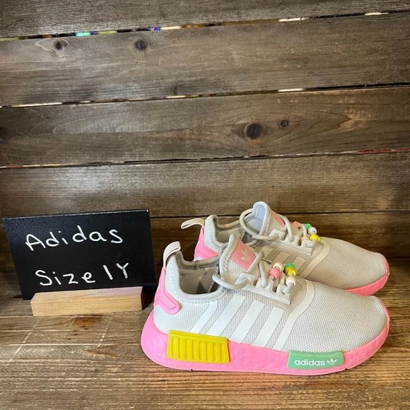 adidas Shoes Childrens Adidas Nmd R White Lace Up Comfort Walking